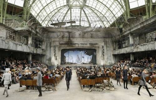 샤넬 패션쇼의 위엄