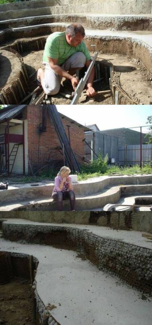 셀프 럭셔리 수영장만들기