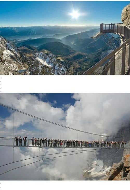 심장이 쫄깃해지는 유리 전망대