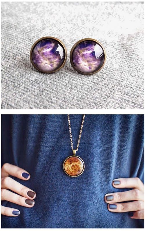 우주를 담은 악세사리