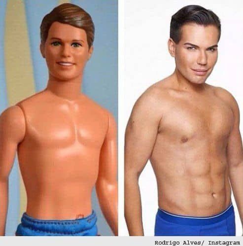 비비인형이 되고 싶은 남자