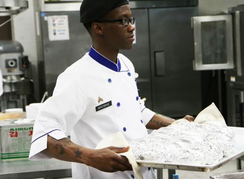 주한 미군 취사병들의 일상