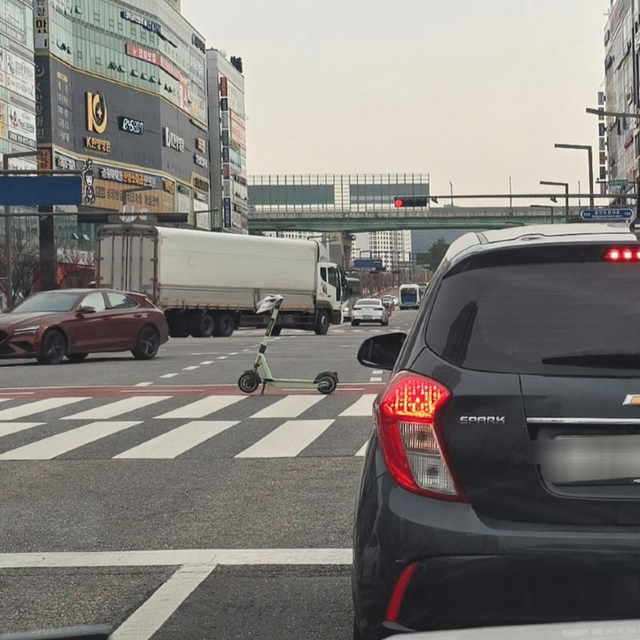 공유킥보드 주차 레전드