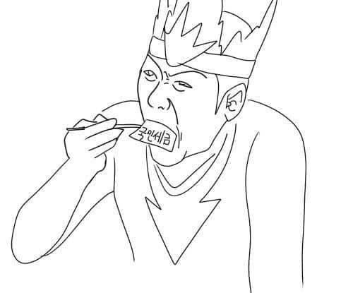 김치전사 팬아트