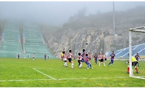 우리나라의 특이한 축구장