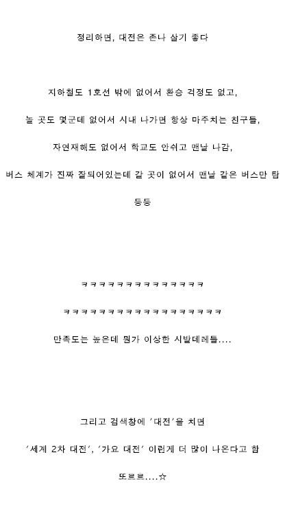 시민 만족도 1위인 도시