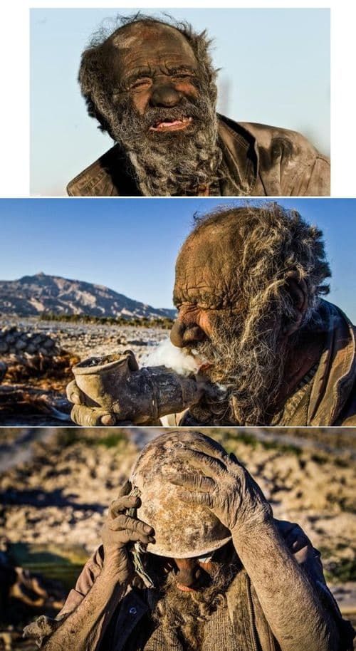 60년간 안씻은 사람