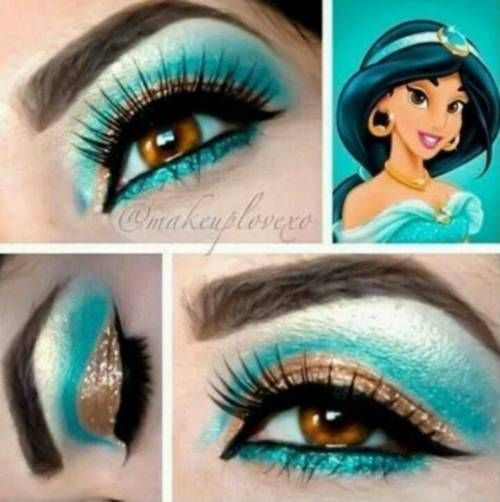 디즈니 캐릭터 별 눈화장.jpg