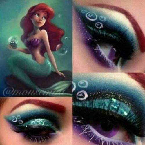 디즈니 캐릭터 별 눈화장.jpg