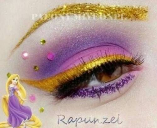 디즈니 캐릭터 별 눈화장.jpg