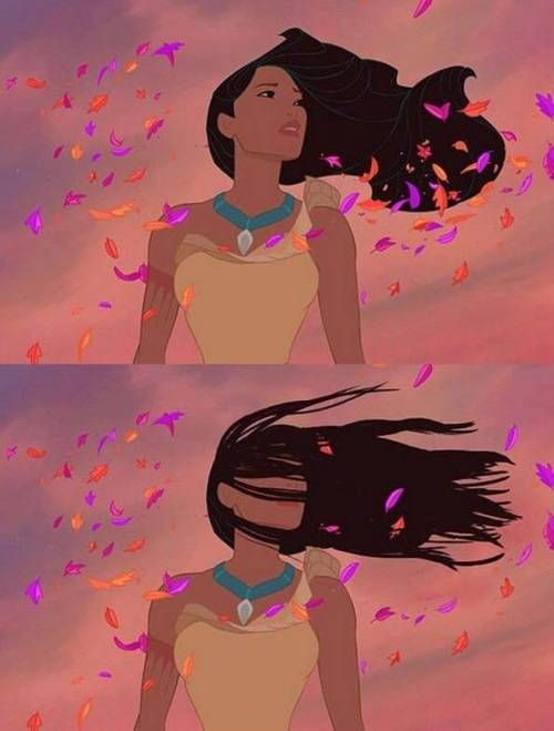 디즈니 공주들의 좀 더 현실적인 헤어스타일