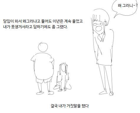 어릴 때 못생겨서 여자애 울린 이야기