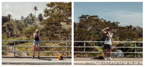 한 커플의 서로를 촬영한 사진들.jpg