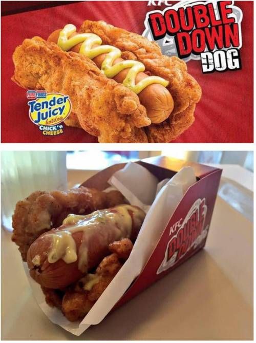 kfc의 신작 칼로리폭탄