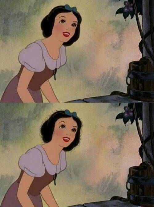 디즈니 공주들의 좀 더 현실적인 헤어스타일