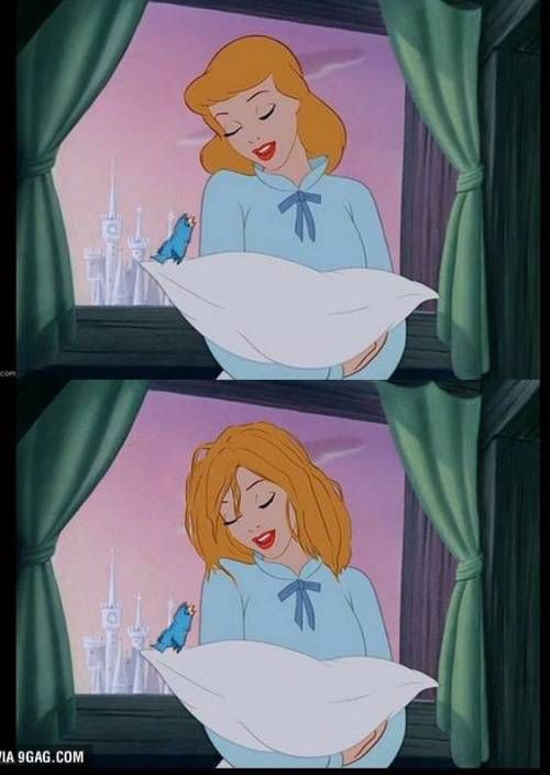 디즈니 공주들의 좀 더 현실적인 헤어스타일