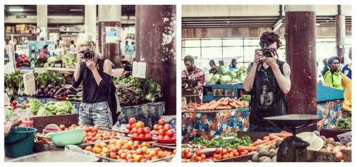 한 커플의 서로를 촬영한 사진들.jpg