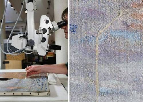 140억짜리 모네작품을 펀치로 훼손