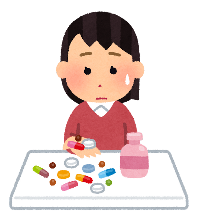 medical_kusuri_takusan_woman.png