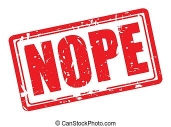 우표-원본-nope-빨강-eps-벡터_csp22317180.jpg