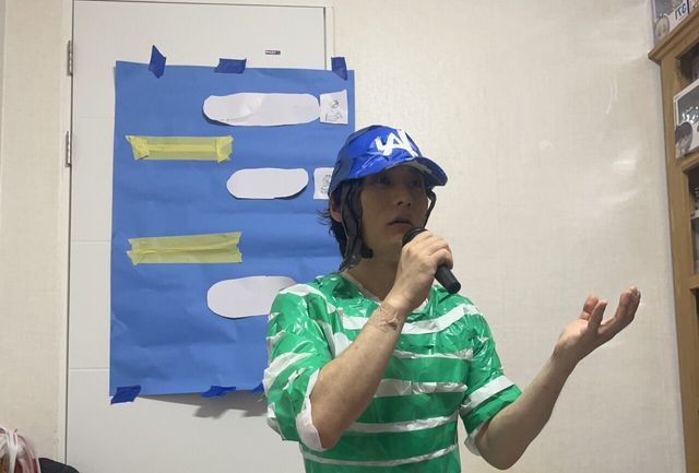 민희진 기자회견 코스프레 해봤다.