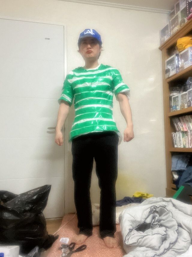 민희진 기자회견 코스프레 해봤다.