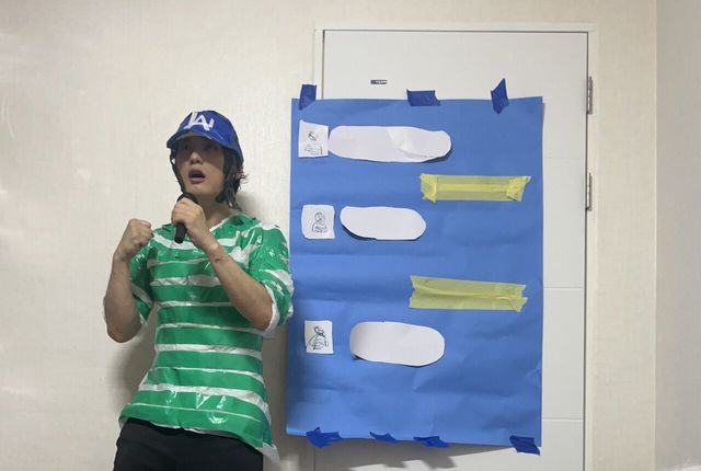 민희진 기자회견 코스프레 해봤다.