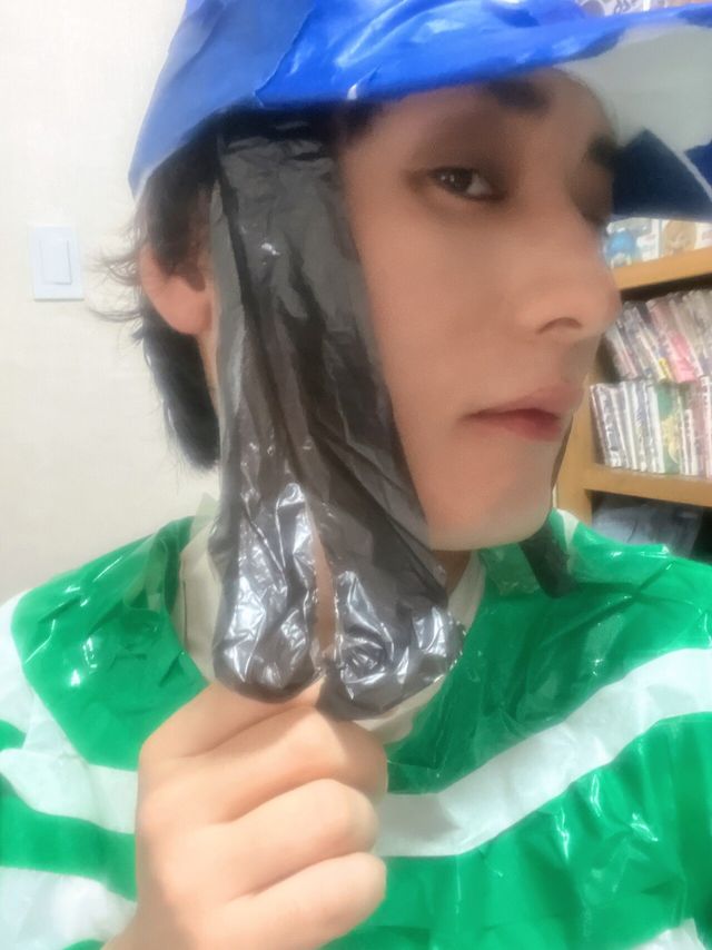 민희진 기자회견 코스프레 해봤다.