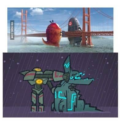 퍼시픽림을 본 서양VS일본