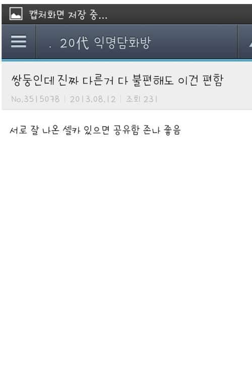 쌍둥이가 좋은점.jpg