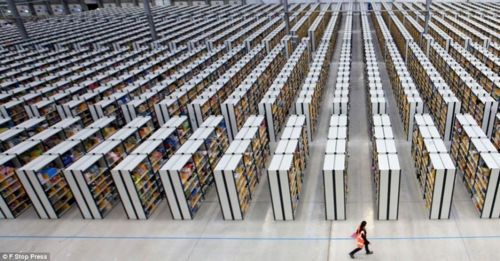 아마존 물류창고의 위엄