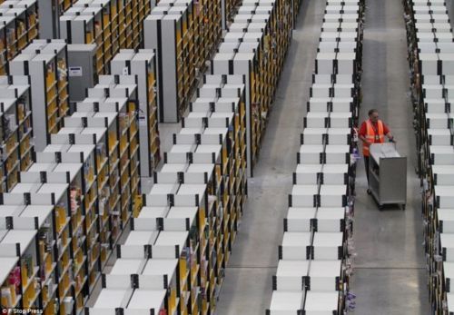 아마존 물류창고의 위엄