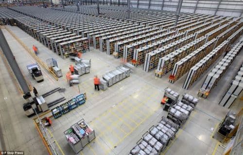 아마존 물류창고의 위엄