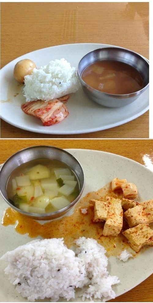 4천원짜리 공장 식단