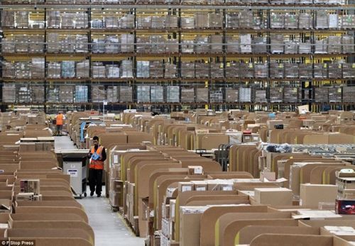 아마존 물류창고의 위엄