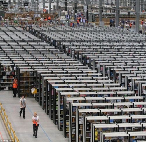 아마존 물류창고의 위엄