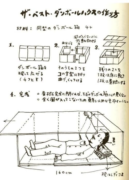 골판지 집으로 방한하기.jpg