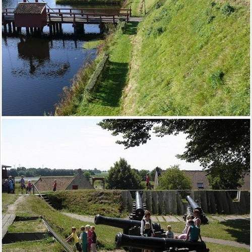 네덜란드의 별모양의 섬