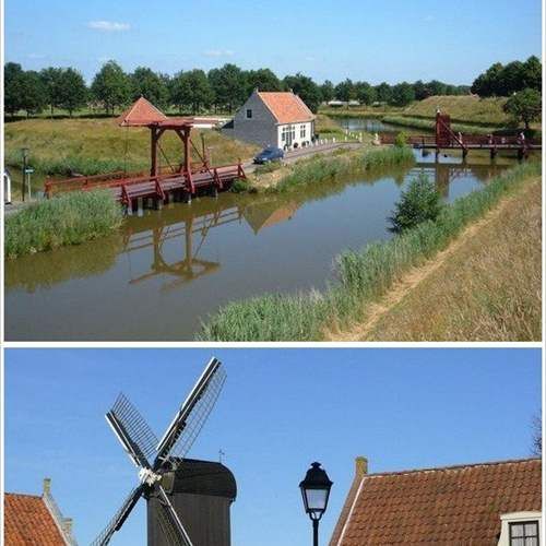 네덜란드의 별모양의 섬