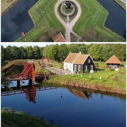 네덜란드의 별모양의 섬