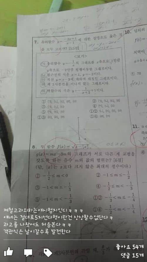 5지선다형 객관식 시험의 발전