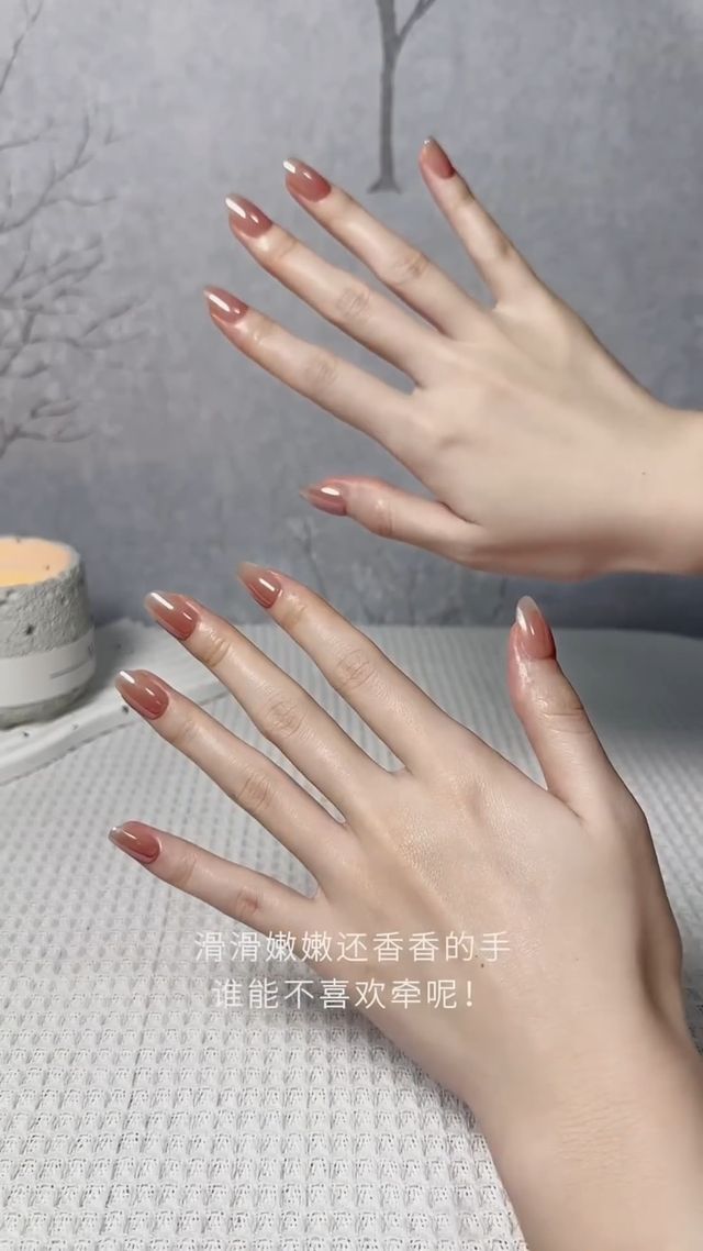 손 모델이 손 관리하는 방법....gif