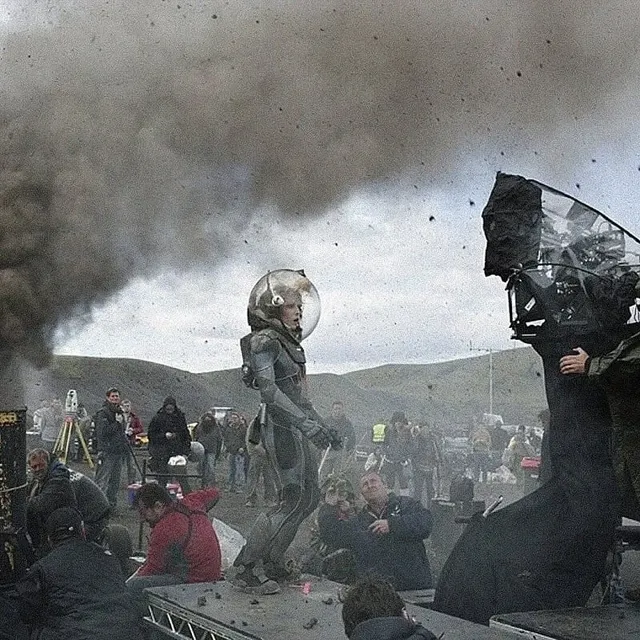 의외로 잘 모르는 cg를 많이 쓰지않았다는 영화