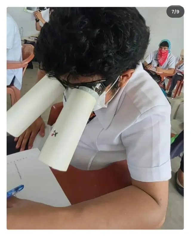 컨닝 방지 모자 만들어오세요.jpg