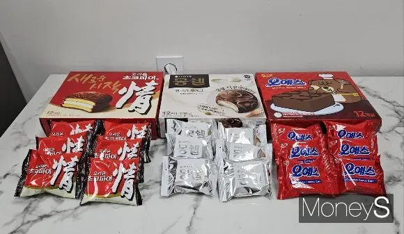 초코파이 vs 몽쉘 vs 오예스 실제 매출 순위.jpg