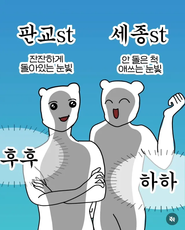 판교사투리 vs 세종사투리