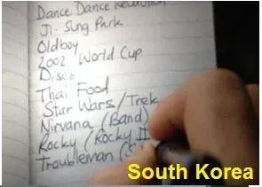 캡틴 아메리카:윈터솔져 캡틴의 메모수첩 국가별 기록내용