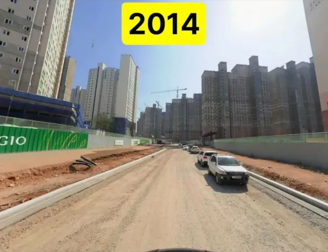 동탄 롯데캐슬 아파트 과거 모습.jpg