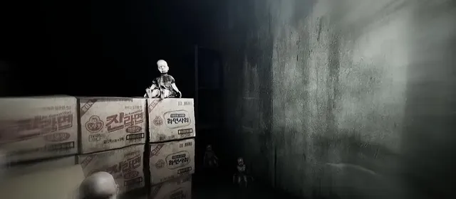 미국 공포게임에 나왔다는 진라면