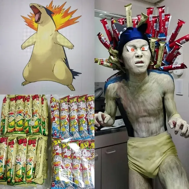 어둠의 포켓몬 코스프레